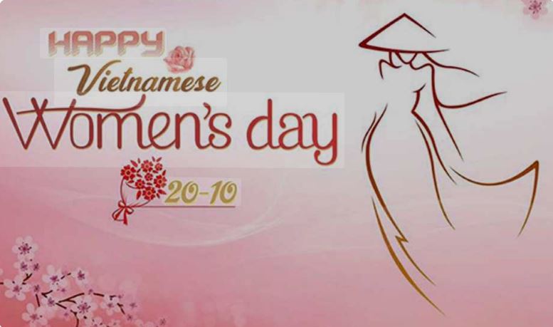 Chúc mừng ngày phụ nữ Việt Nam 20-10 !
