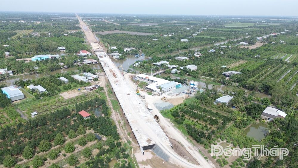 Đồng Tháp: Quyết liệt thúc đẩy tiến độ các dự án trọng điểm